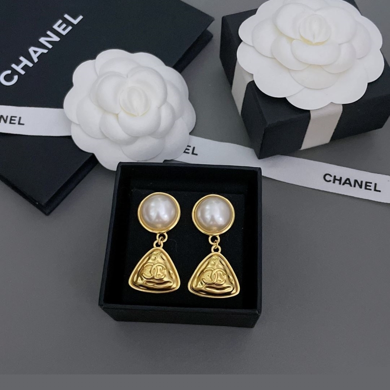 Ch*el earrings